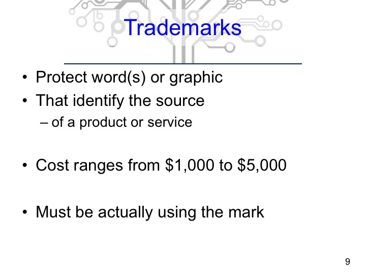 Trademarks