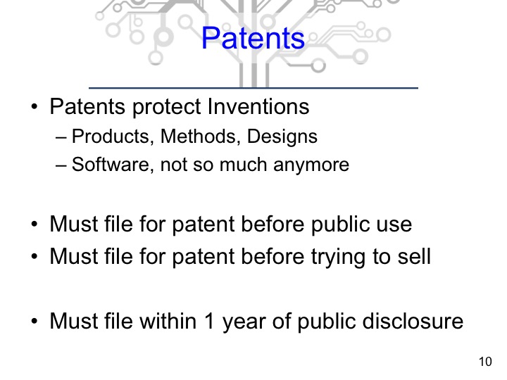 Patents